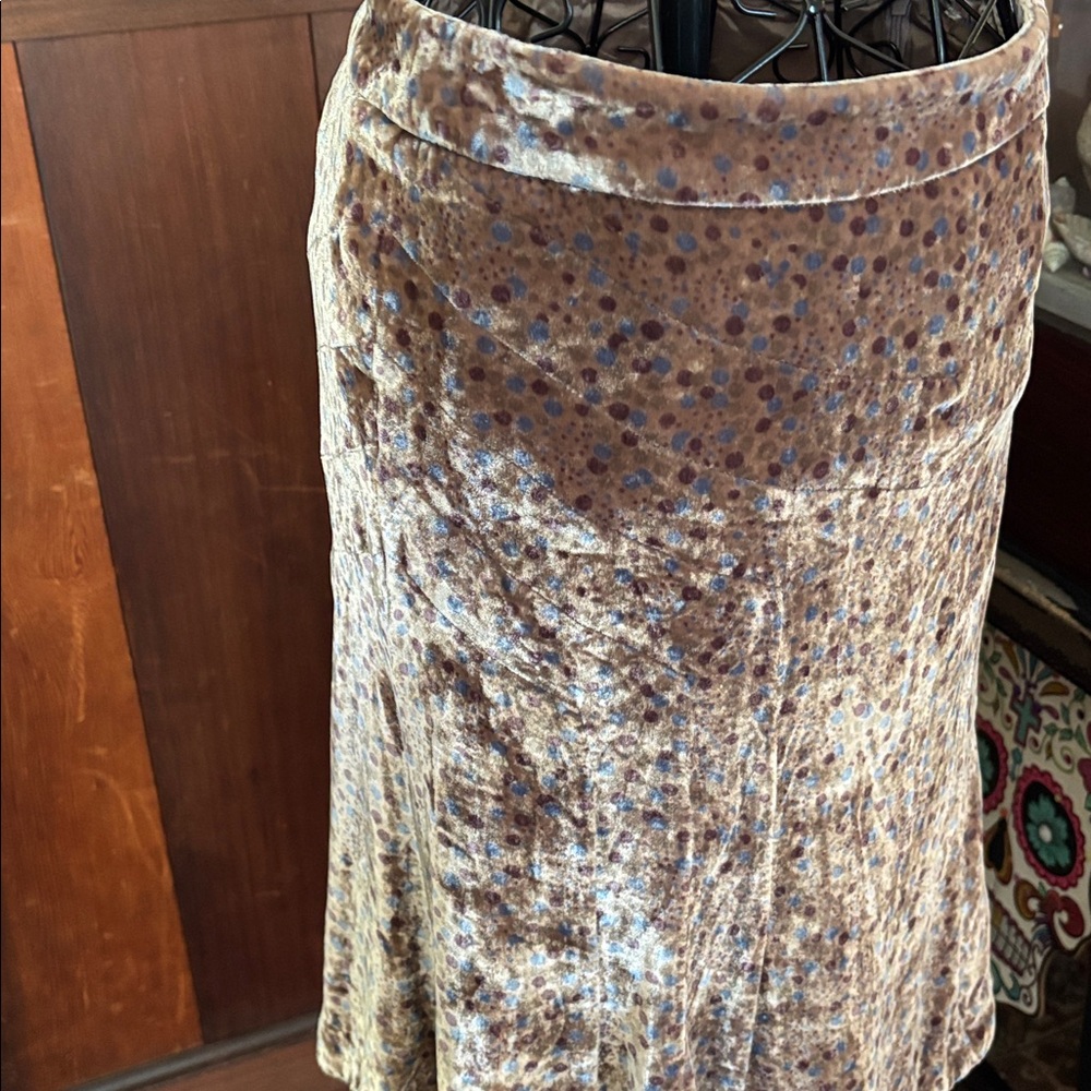 Marc Jacobs Brown Velvet Skirt Vintage - Picture 4 of 5